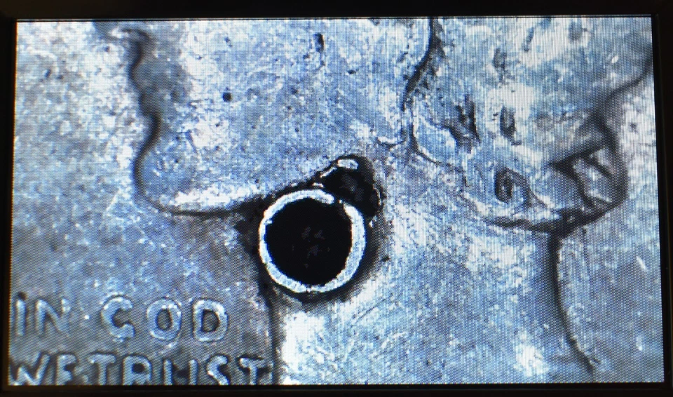 1929 Silver Mercury Dime with Rare Errors Blowholes, Die Cracks, Cuds - Image 2 of 4