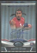 2011 Topps Platinum Refractor Darvin Adams Rookie Auto /1725 #5