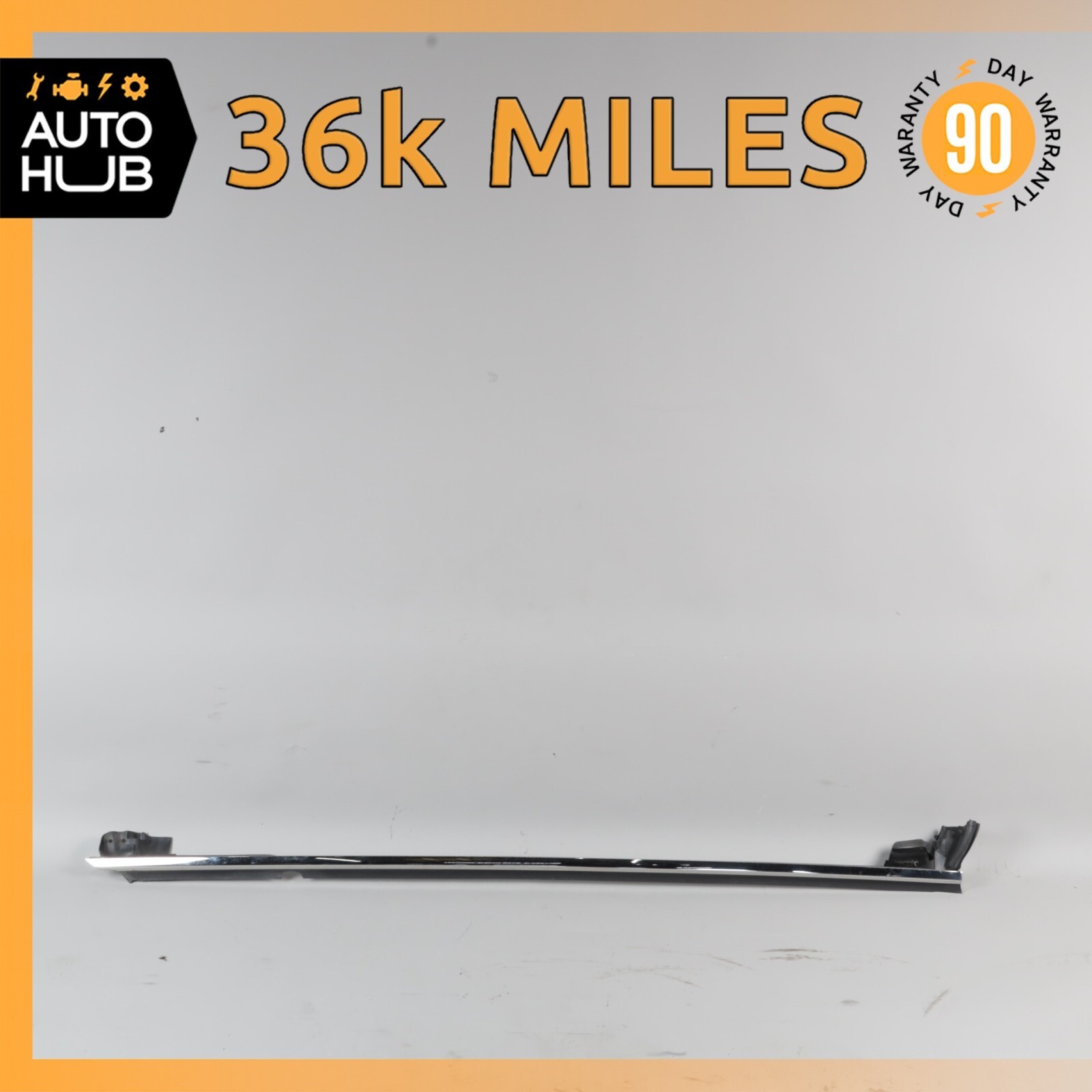03-10 Bentley Continental GT Front Right Window Weather Seal Molding OEM 36k