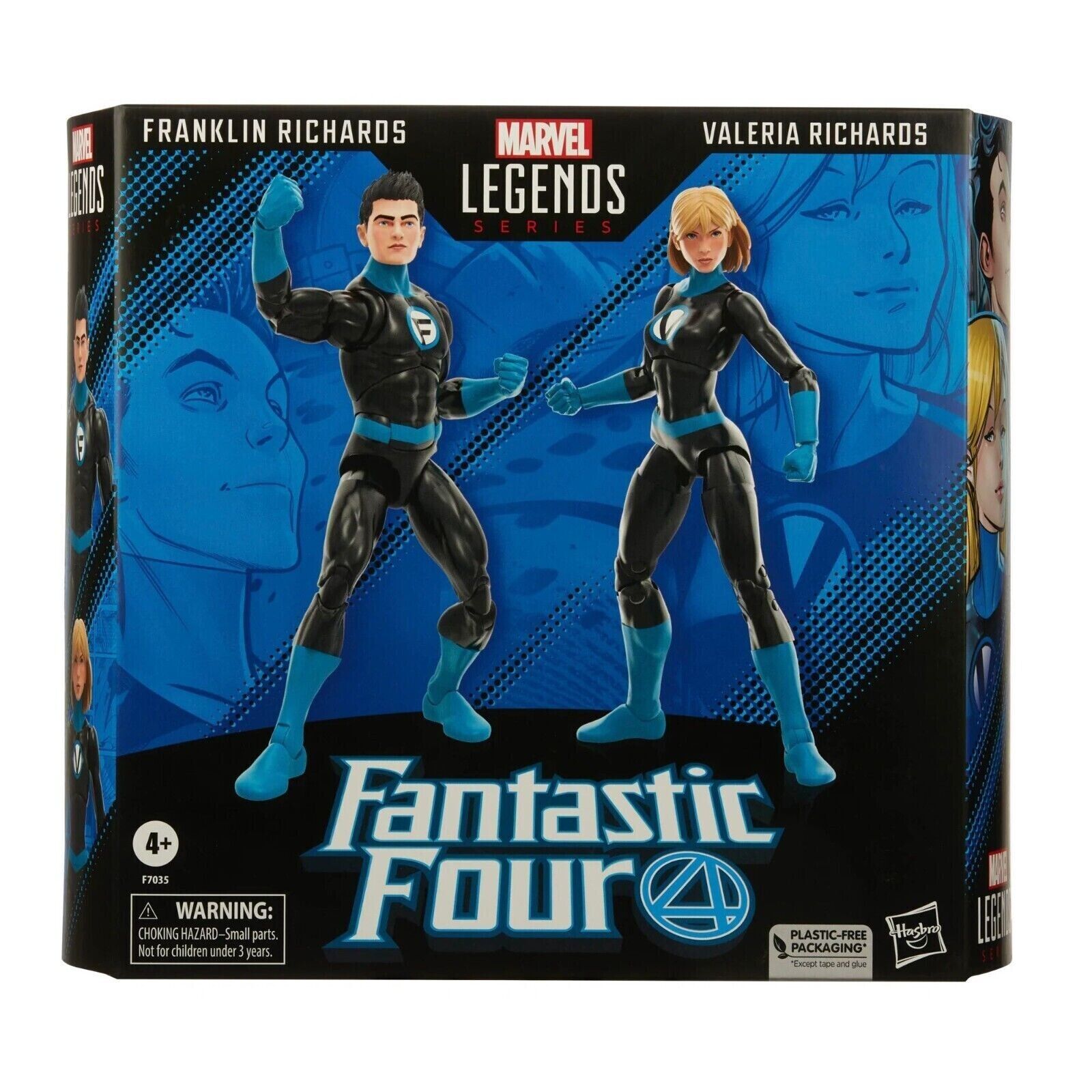 Hasbro Marvel Legends Fantastic Four Franklin Richards & Valeria Richards 2-Pack