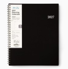 2027 Weekly Monthly Planner Calendar,8.5"x11",Enterprise,Flexible Cover,Durab..