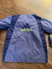 Adidas Girls Vintage Windbreaker Size Small