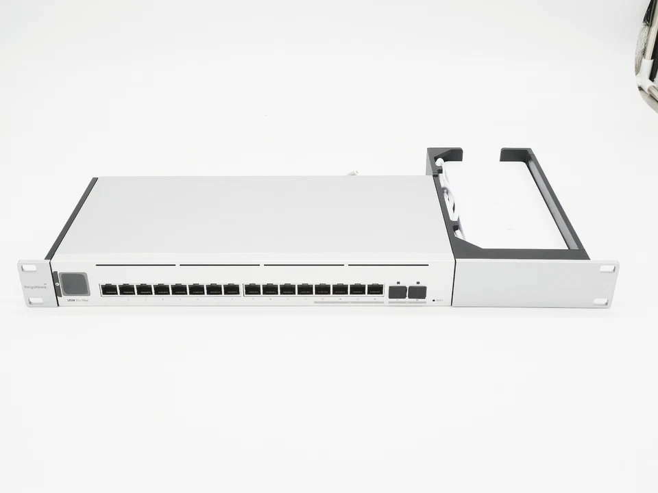 thingsINrack rack mount for Ubiquiti USW-PRO-MAX-16-PoE - 19 inch 1U - Photo 1/4