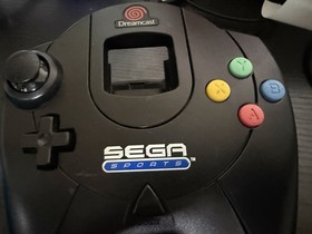 Official Sega Dreamcast Black Sports Edition Controller OEM HKT-7700