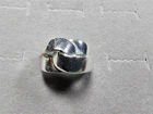 GRANDMA GRABE'S BEAUTIFUL VINTAGE FAS 925 STERLING SILVER KNOT 6.8G RING SIZE 8
