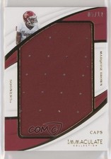 2019 Panini Immaculate Collegiate RPS Rookie Player Caps 5/12 Marquise Brown 6fs