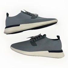 Wolf & Shepherd Sneakers Mens Size 10 Swiftknit Derby Gray White Knit Shoes