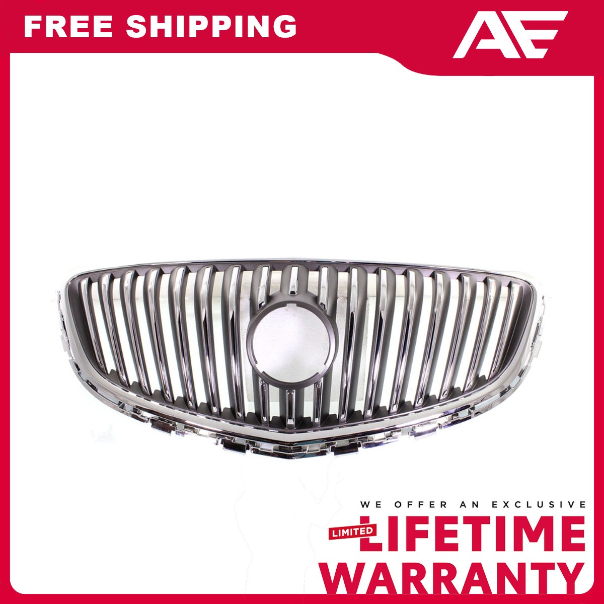 2015 Silverado Chrome Grill G-PLUS Front Bumper Upper Grille Assembly ...