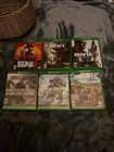 Red Dead Redemption II, Fallout 4, Mafia III Xbox One Action Game Lot