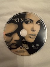 Original Sin DVD Angelina Jolie & Antonio Banderas Disc Only Unrated UK Region 2