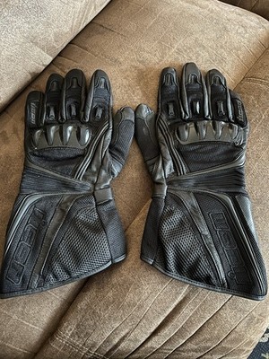 Icon Gauntlet Mens Long Motorcycle Gloves 3XL