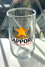 Sapporo Beer Glass x 1  Japan Beer