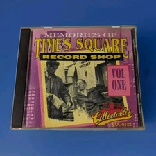Memories of Times Square Record Shop Vol 1 CD Doo Wop Collectables 1993 Rare Tok