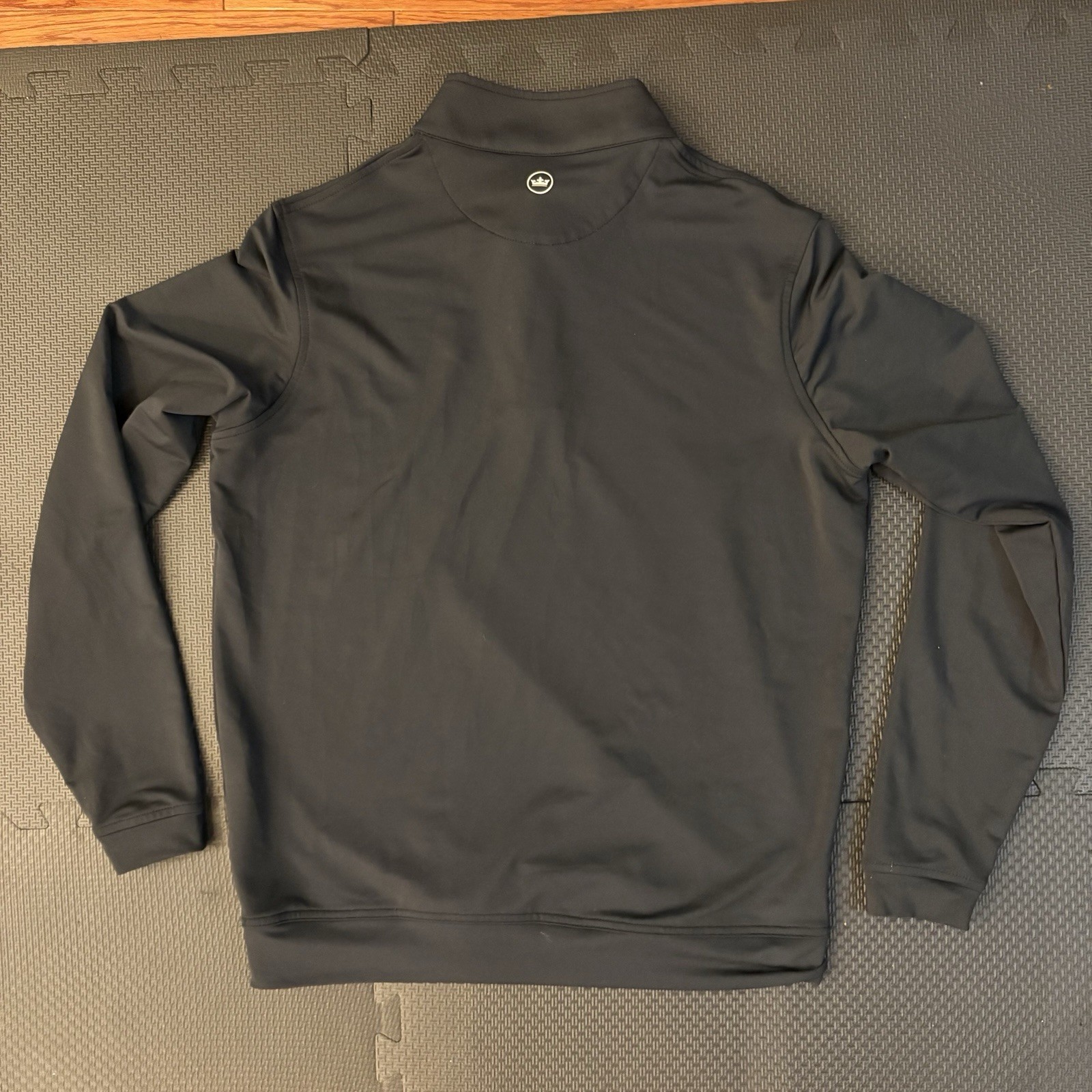 Peter Millar Perth Performance Pullover Black Qua… - image 2