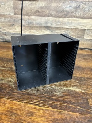Case Logic Black 30-CD Hard Plastic Storage Rack Tower Wall Mount Organizer 