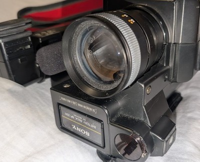 For Parts* Sony CCD-V8AF Video Camera Recorder With Hard Carrying