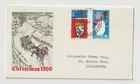 1/12/1966 UK GB FDC - Christmas 1966 - Horse Drawn Sleigh - Colchester FDI P/M
