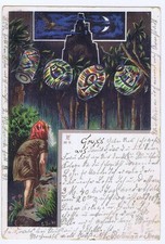 Mysticism - Spiritual Motif Card 1900