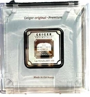 Geiger Edelmetalle 1oz Fine Silver Bar in Assay