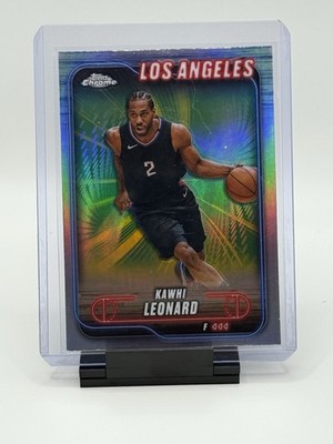 2024-25 Topps Chrome - Kawhi Leonard #120 Refractor