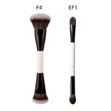 F4 Dual-Ended Foundation Face Brush Double-ended Powder Blush Contour and Eyesha