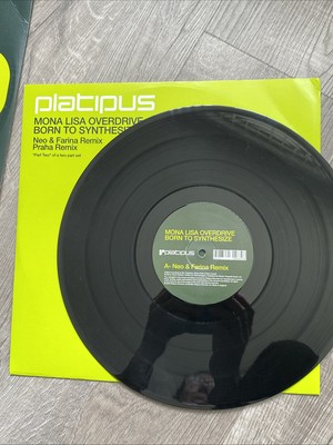 Mona Lisa Overdrive - Born To Synthesize -Used Vinyl 12  Platipus Neo Farina N/M