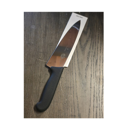 Victorinox Fibrox Pro Chef's Knife 8 Inch Stainless Steel Black Handle 5.2063.20
