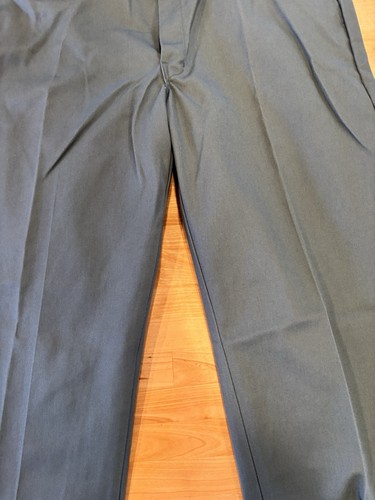 Dickies Mens Original 874 Work Pant Green Size 38x34 Workwear Flat Front Pleated - Picture 8 of 9