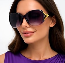 Women Designer UV400 Sunglasses Oversized Driving Eyewear Ladies Fashion Outdoor