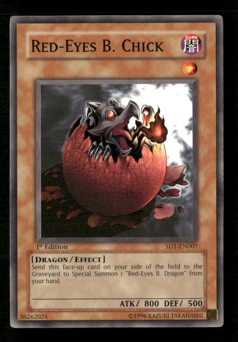 Yugioh Red Eyes B Chick for sale | eBay