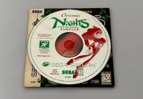 Christmas Nights Into Dreams (Sega Saturn, 1996) - Sampler Disc US Version