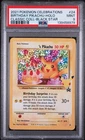 PSA 9 Birthday Pikachu Celebrations 24 Holo Sword & Shield Pokemon