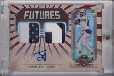 2020 Panini Legacy Futures Dual Patch Autographs Ruby Jordan Love