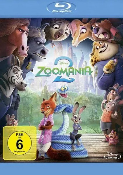 Zoomania 2 | Jared Bush | Deutsch | Blu-Ray Disc | 1X Blu-Ray Disc (50 Gb)-image