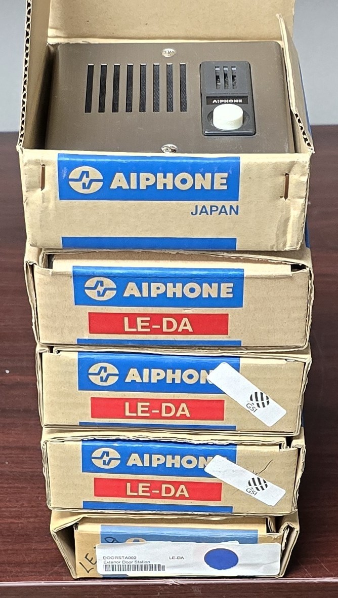 Aiphone LE-DA Door Station Single Gang Box - Stainless Steel