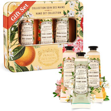 – Cofanetto Regalo Donna - Trio Di Crema Mani Idratante Fiori D'Arancio, Gelsomi