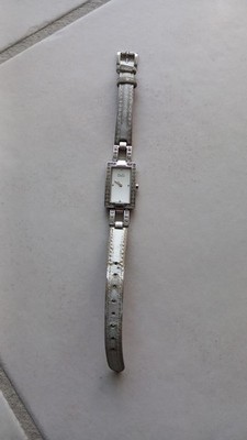 Dolce Gabanna Uhr D&G Cannes DW0558 Lederarmband weiß Original