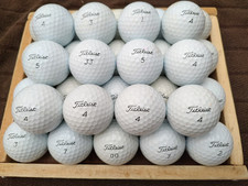 40 Titleist Pro V1 Near Mint Used Golf Balls 4A - Free Shipping