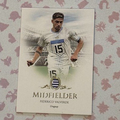 2023 Futera Unique World Football Midfielders Federico Valverde #058 13xi