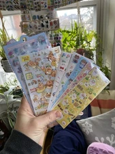 Huge Lot Of Cute Kawaii Korean + Japanese Stickers: Cute Puffy, Mini, Glitter+