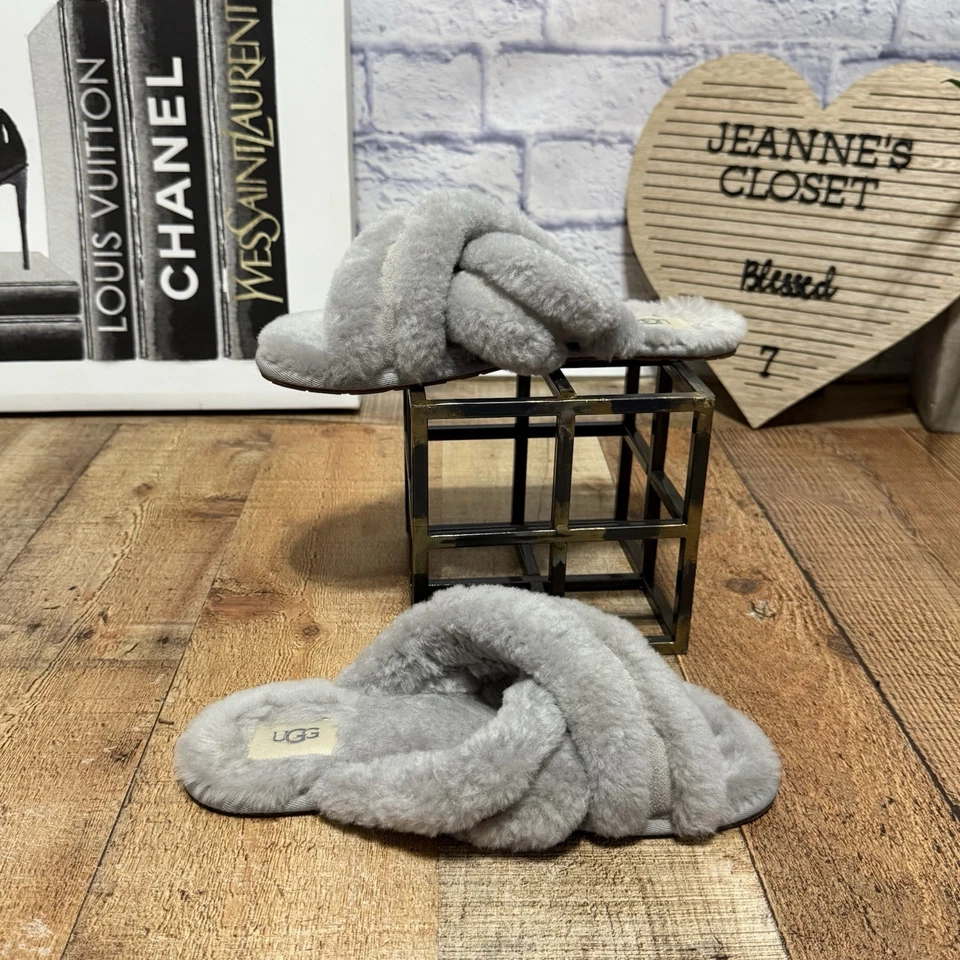 ZAPATILLA MUJER UGG SCUFFITA ASH FOG US 9/UK 7/EU 40 Foto 3 de 4