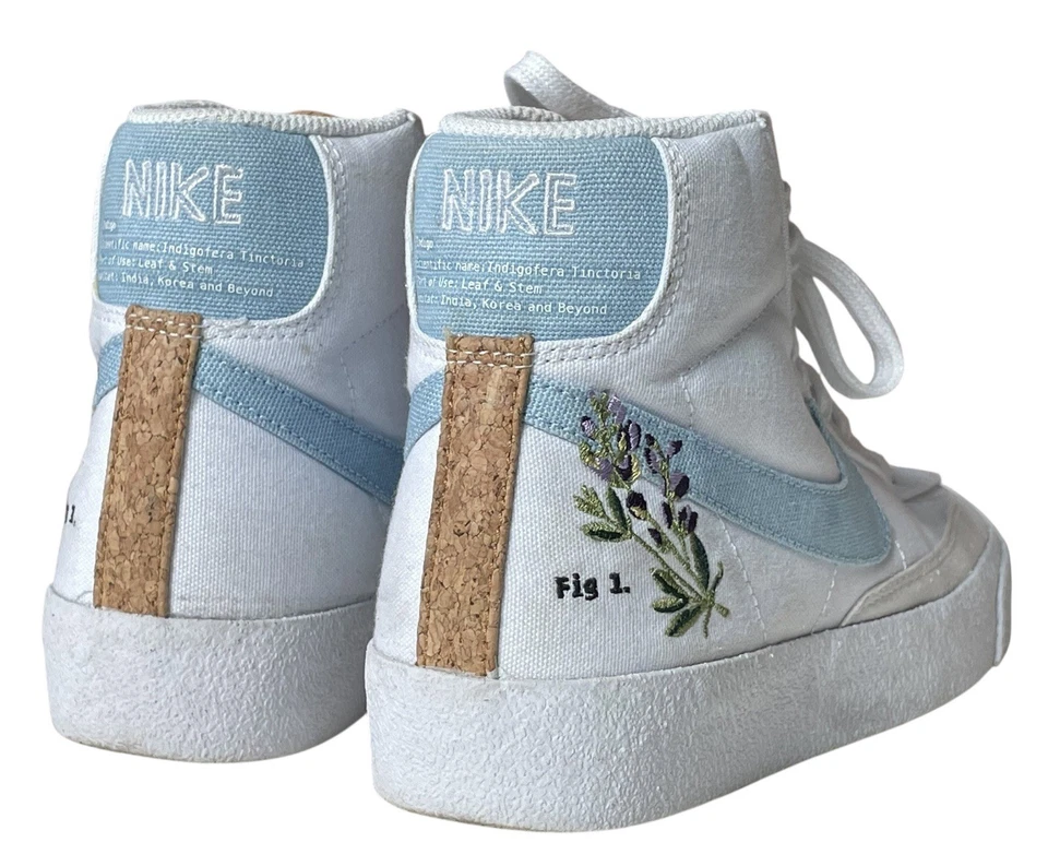 Nike Blazer Mid '77 SE GS 'Indigo' DC8246-100 Niños Niñas Jóvenes Zapatos talla 3.5Y Foto 4 de 4