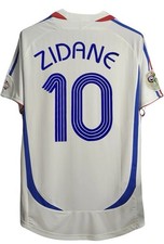 Zidane 2006 France World Cup Men's Jersey 10 Size Large