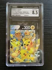 Pokémon TCG Pikachu V-Union Oversized Promos SWSH140 Holo Promo CGC 8.5