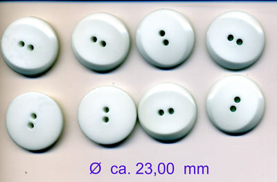 Knöpfe - 8 Stück -Ø 23,00 -- maigrün -