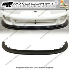 For 97-98 Toyota Supra MK4 MDA Style Front Bumper Lip Track Flat Splitter Kit