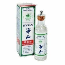12 pcs / 40ml HYSAN PAIN RELIEVER Medicated Oil BRAND NEW - Exp: 2-2029