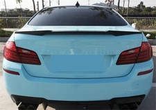 For 2011-2017 BMW 5 Series F10 F18 Sedan M4 Style Rear Spoiler Wing Glossy Black