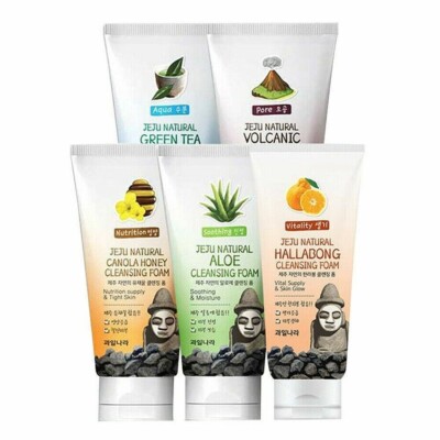 Gwailnara Jeju Nature's Reinigungsschaum 120g (5 Arten Set) / K-Beauty
