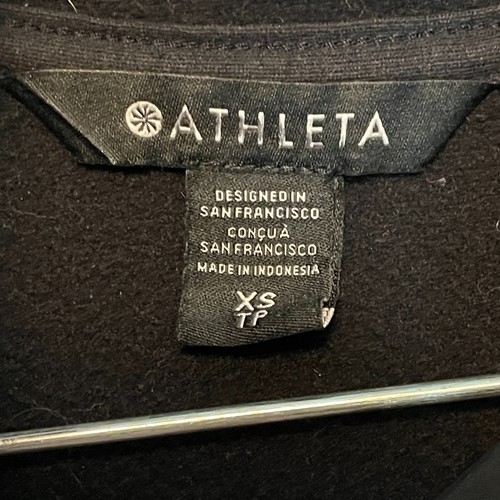 Athleta Cozy Teddy Bear Sherpa Snap Lightweight Fuzzy Sweatshirt Slim Fit XS - Picture 7 of 13